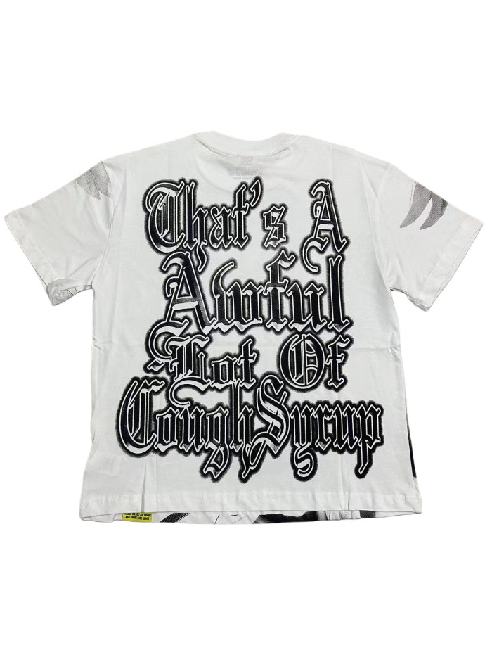Pink Angel Print Tee 4 colors 28599022