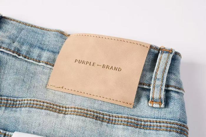 1:1 quality version Four-Pointed Star P Letter Yarn Embroidered Jeans 28963942