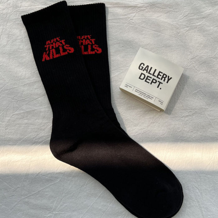 1:1 quality version ATK slogan towel bottom athletic socks 2 colors
