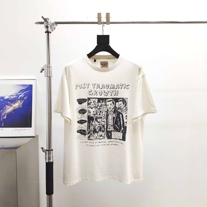 [Big & Tall for weights up to 260 lbs]1:1 quality version Portrait PTG Beige Print Tee 28974021