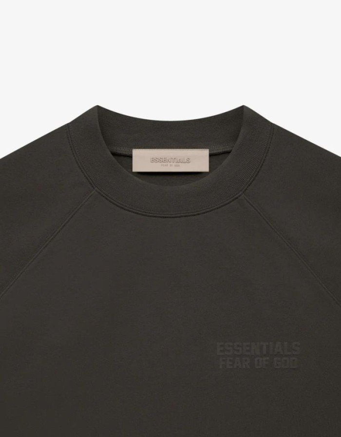 [buy more save more][Big & Tall for weights up to 220 lbs]1:1 quality version Cubic Double Flocked Letter LOGO Crew Neck Sweatshirt 6 colors