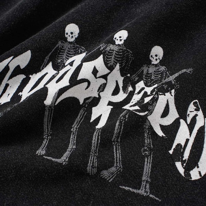 Undead Rock Tour Newspaper Print Washed Tee 2 colors 29098147