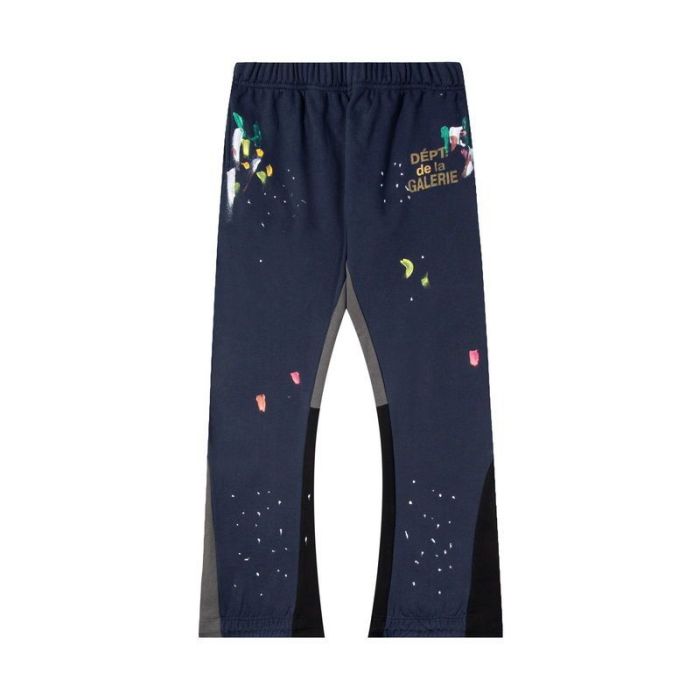 Spliced micro pants