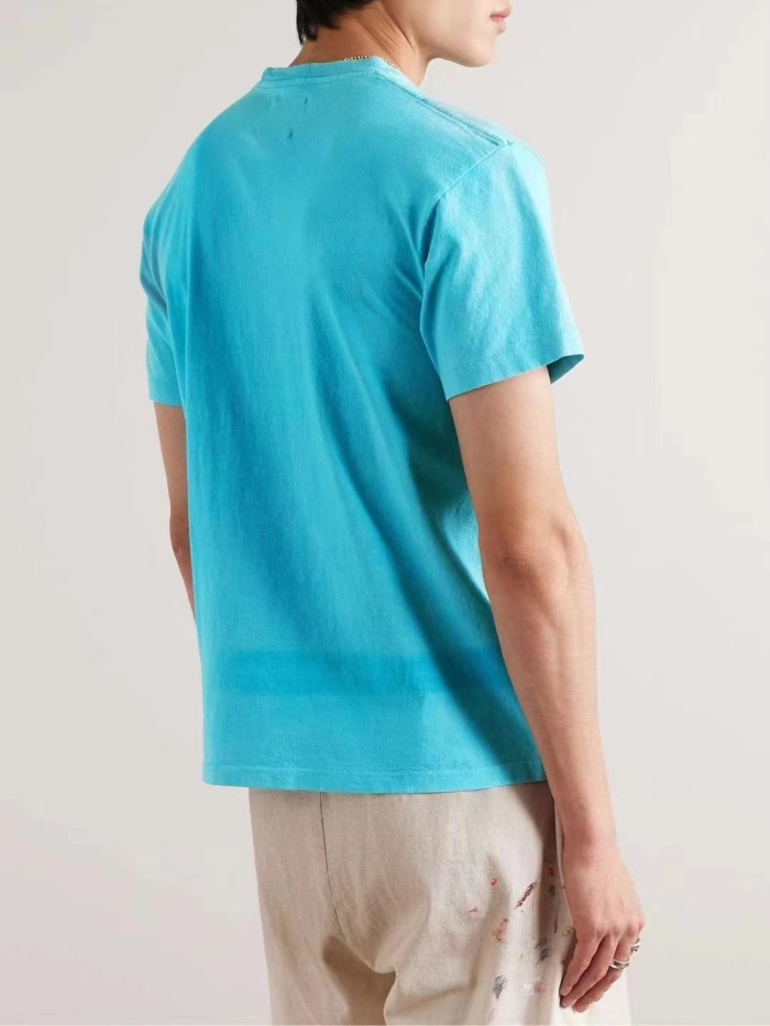 [Big & Tall for weights up to 260 lbs]1:1 quality version Hand Painted Splash Ink Pocket Tee 2 colors