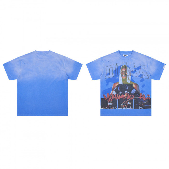 Hip-Hop Street Print Washed Tee 12 colors 28929517
