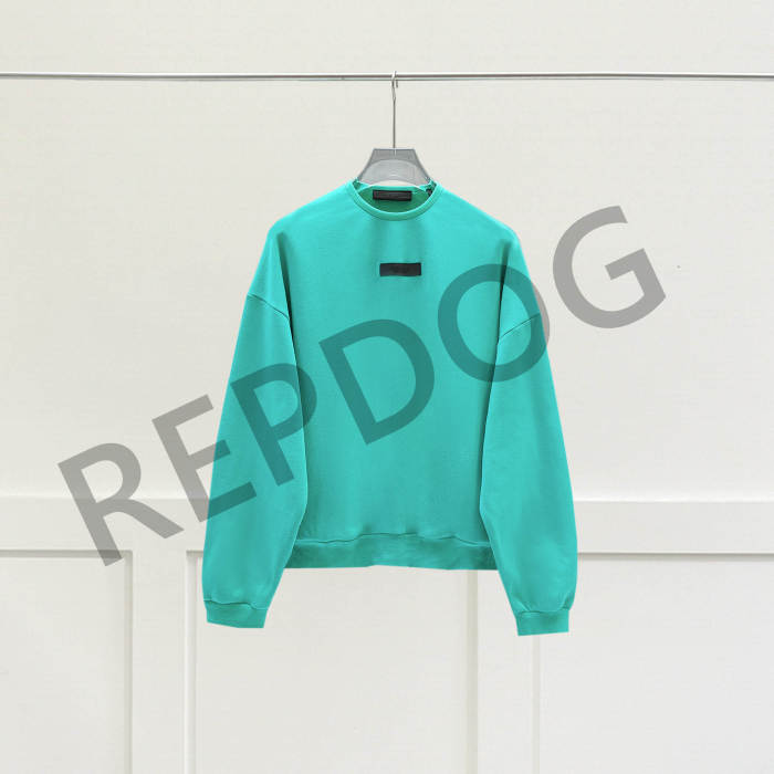 1:1 quality version High Street Tide Loose Round Neck Padded Pullover Sweatshirt 4 colors
