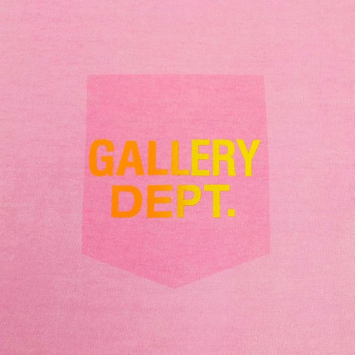 [Big & Tall for weights up to 260 lbs]1:1 quality version Fake Pocket Gradient Letter Print Tee 28710760