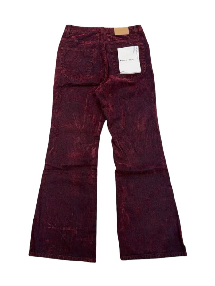 1:1 quality version Vintage Painted Washed Bootcut Jeans 3 colors 28761315