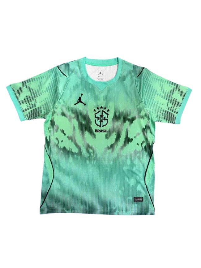 2026/2027 Brazil Goalkeeper Green Replica Jersey 29093789