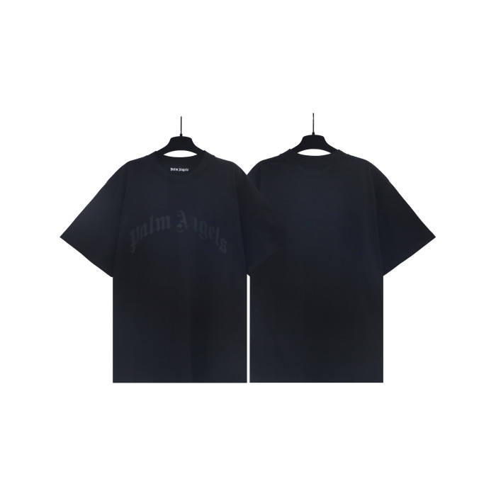 28196925 Gray Logo Print Tee