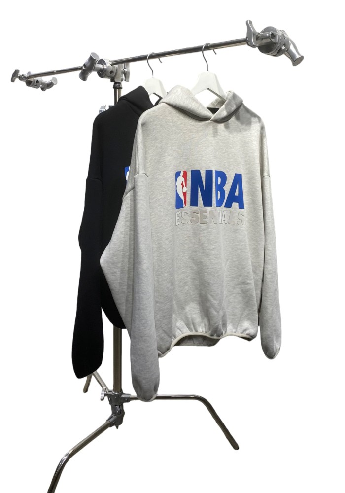 1:1 quality version NBA Collaboration Silicone Letter Print  Hoodie & Sweatpants Set 2 colors 28761274