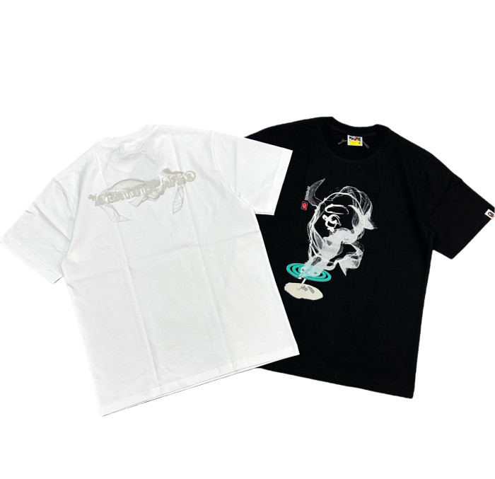 1:1 quality version Mosquito Coil Circle Ape Head Print Tee 2 colors 	 28694942