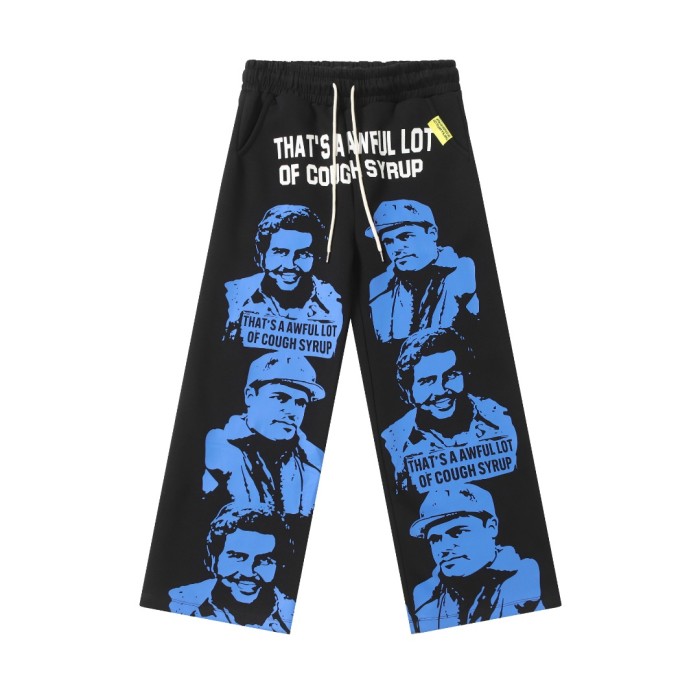 Gangster Figure All Over Print Hoodie & Pants Set 5 colors 29035414