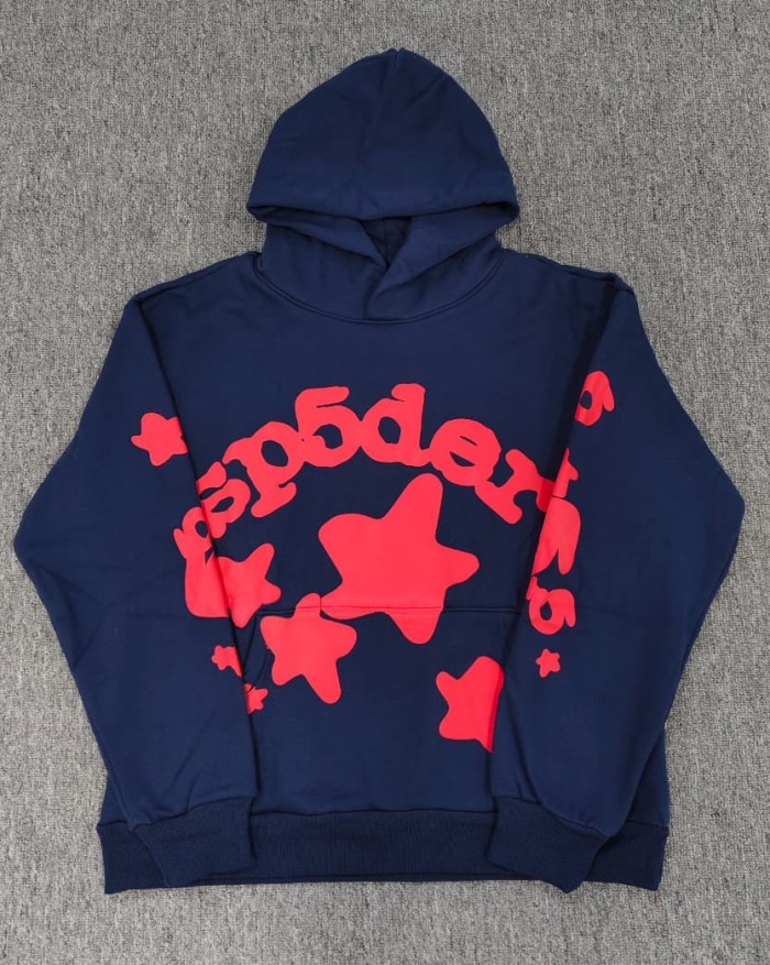 Spider Web Logo Foam Print Hoodie 84 colors 29079913