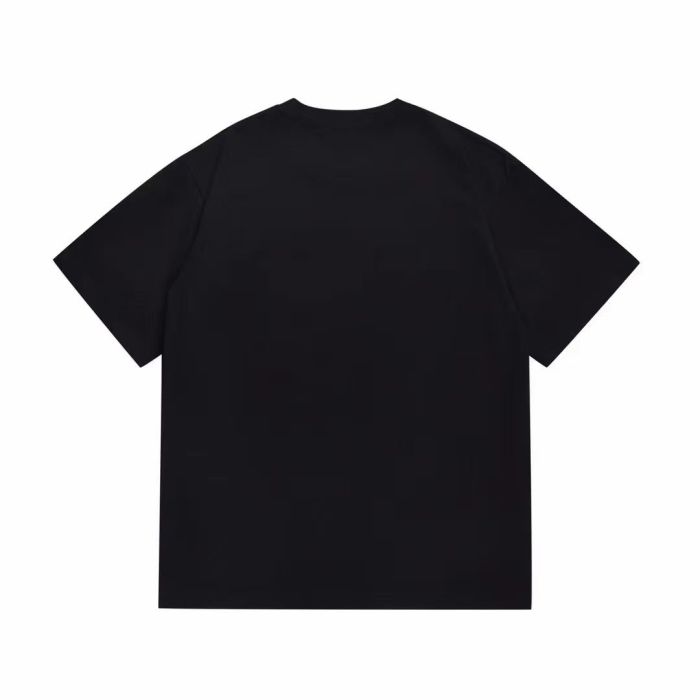 Plaid Ape Head Letter Print Tee 2 colors