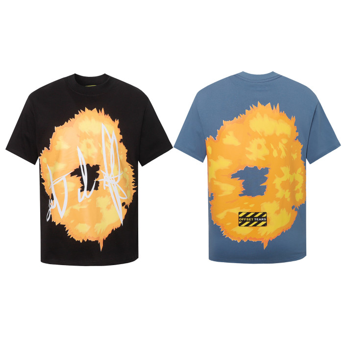 Classic American Graffiti Print Short Sleeve tee 2 colors