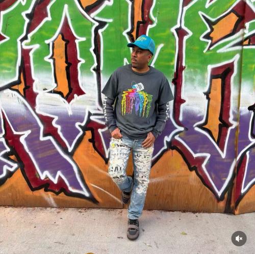 [Big & Tall for weights up to 260 lbs]1:1 quality version 28180459 Colored ink bucket printed washed Tee