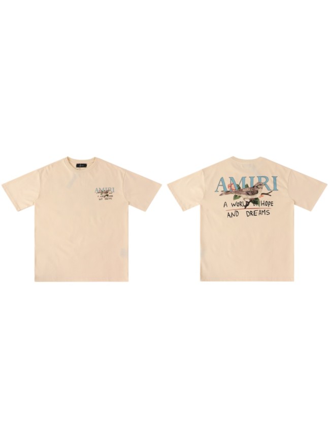 A World Of Hope And Dreams Bird Print Washed Oversized tee 2 colors 28979039