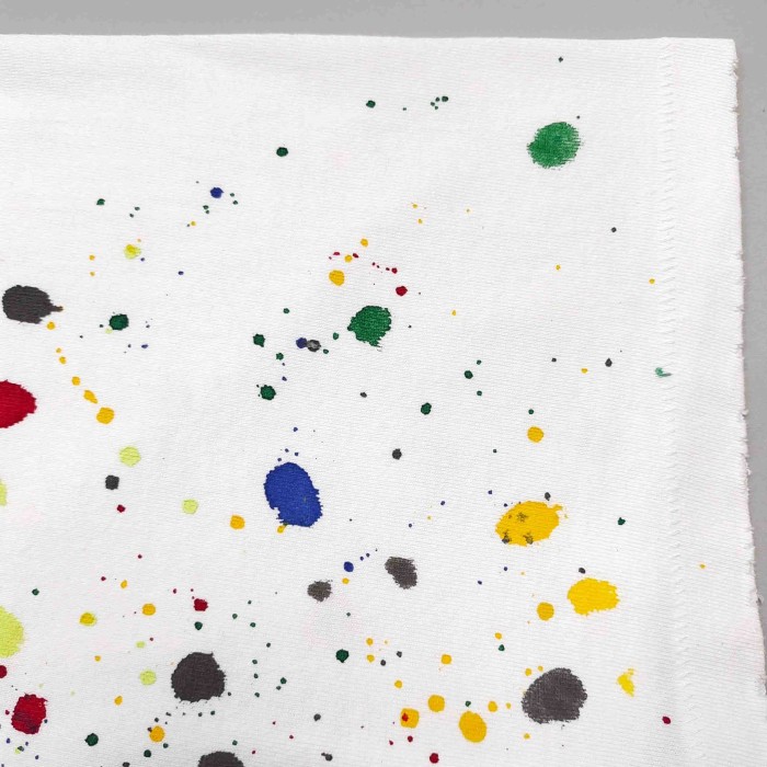 [Big & Tall for weights up to 220 lbs]1:1 quality version Colorful Splatter Graffiti Print Tee 29045591