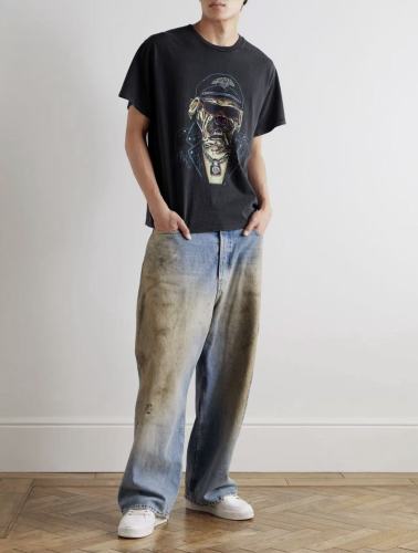 [Big & Tall for weights up to 260 lbs]1:1 quality version Uniform Dog Print Tee 28632417