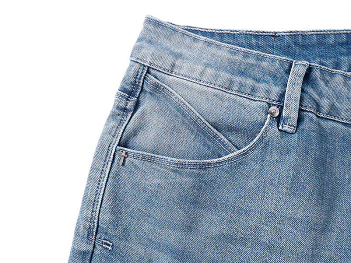 Embroidered Logo Distressed Jeans 28750121