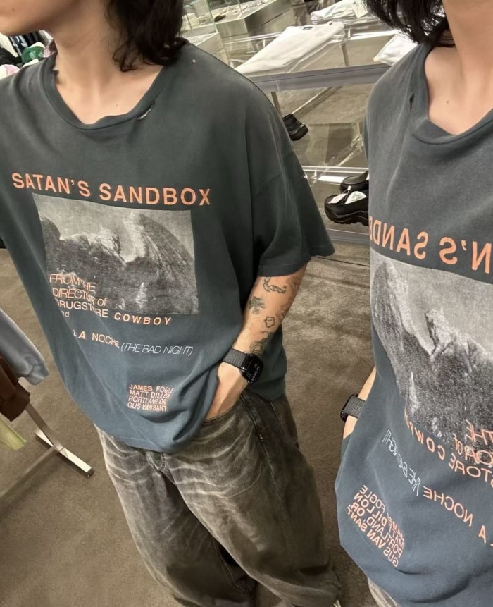 Santan Sandbox Print Washed Version Tee 28756301