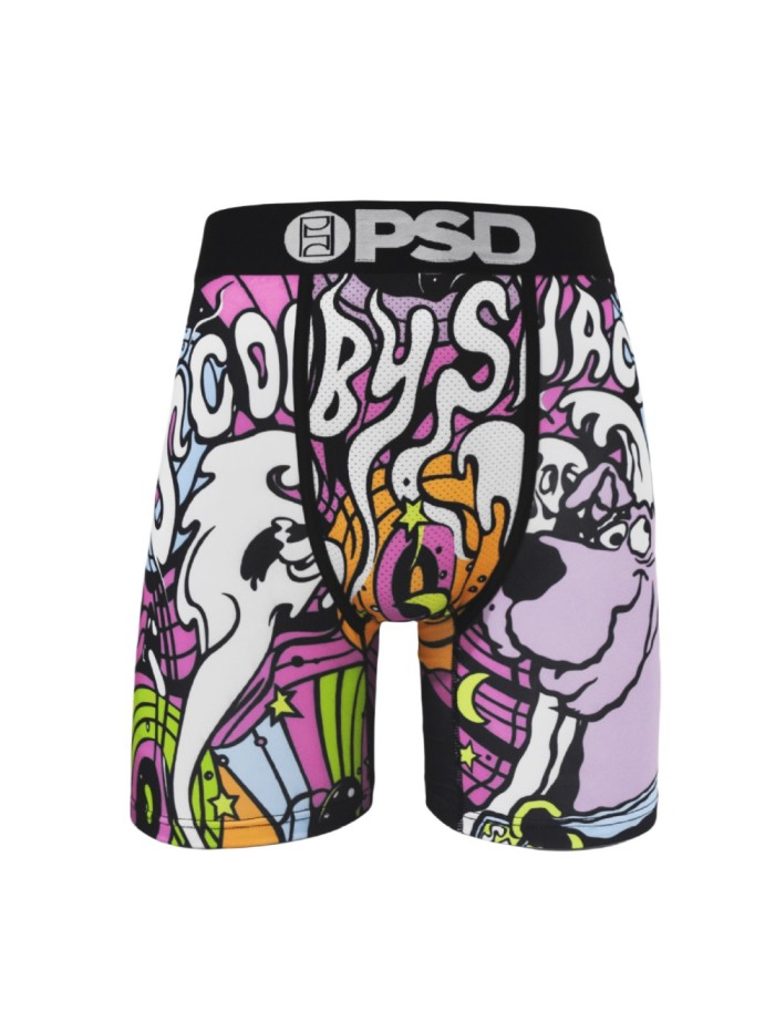 Cartoon Anthropomorphic Animal Print Boxer Briefs 28629044