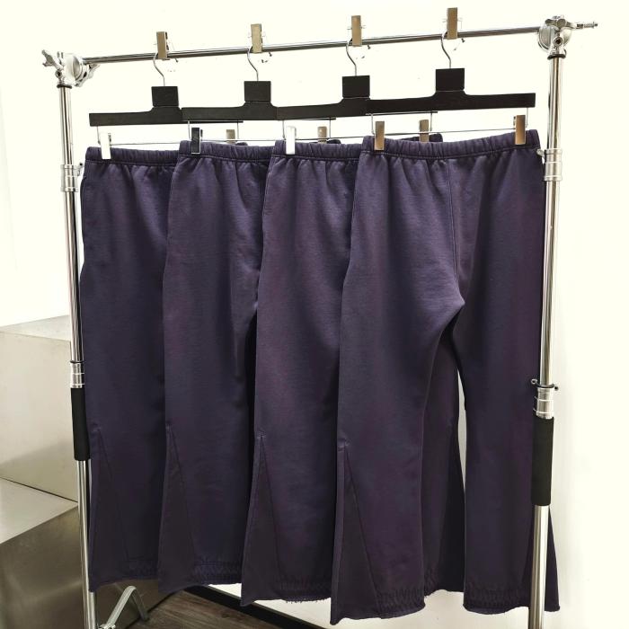 [Big & Tall for weights up to 260 lbs] 1:1 quality version Deep Blue French Letter Patchwork Pants 28710762