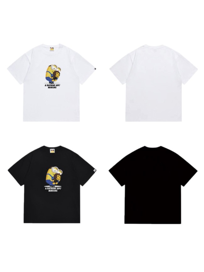 Minions Baby Milo Hug Print Streetwear T-Shirt 2 colors 29051359