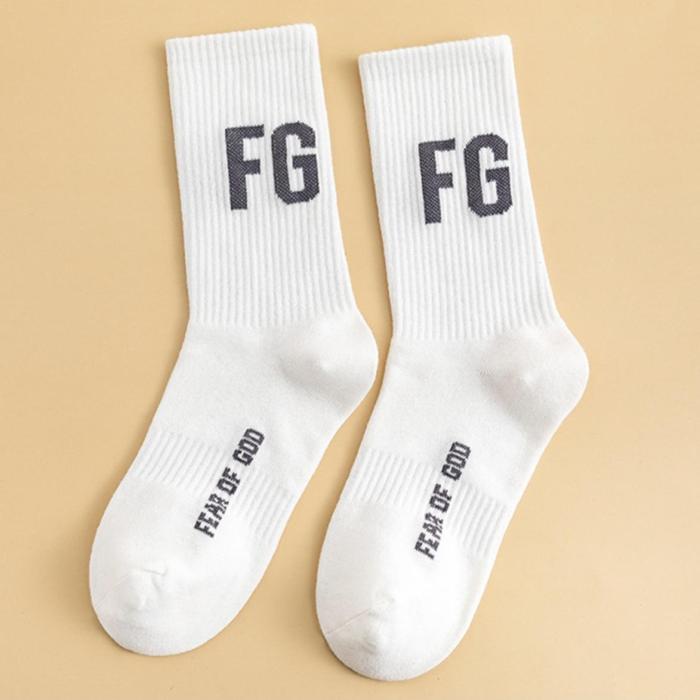 FG Monogrammed Mid-Calf Socks 8 colors