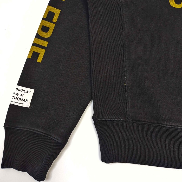 [Big & Tall for weights up to 260 lbs]1:1 quality version Distressed Yellow French Print Hoodie 28755448