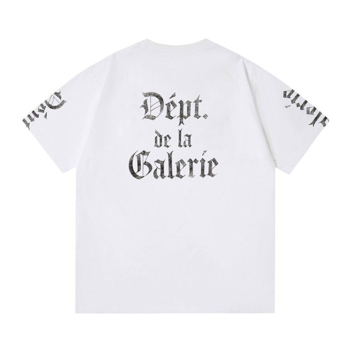 French Gothic Letter Print Tee 2 colors 29047346