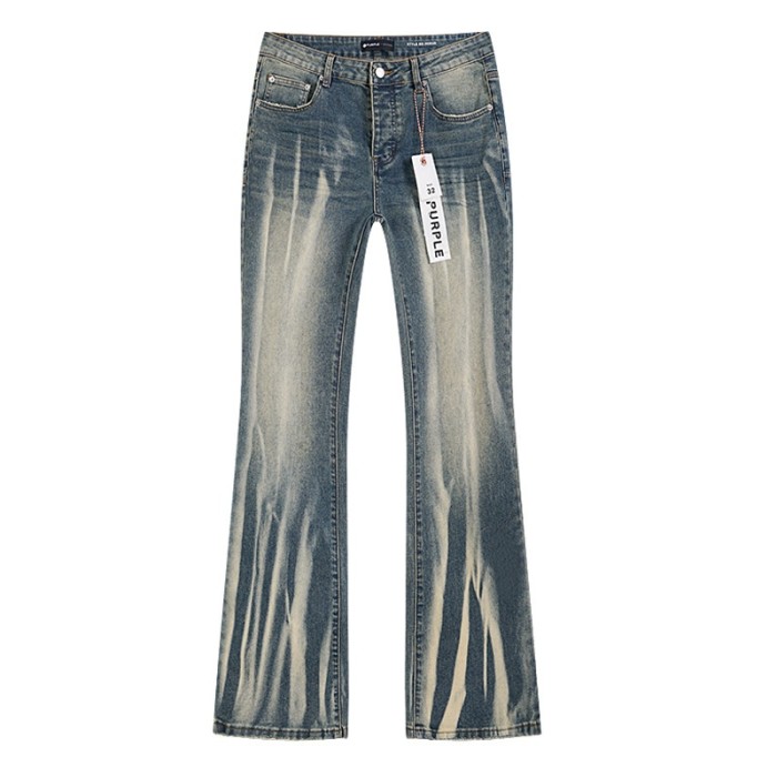 1:1 quality version Long Wavy Vintage Micro Flare Jeans 28884591