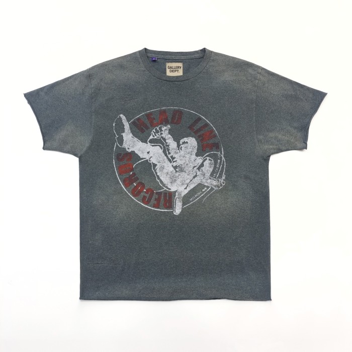 [Big & Tall for weights up to 260 lbs]1:1 quality version Punk Records Aged Scars Embroidered Tee
