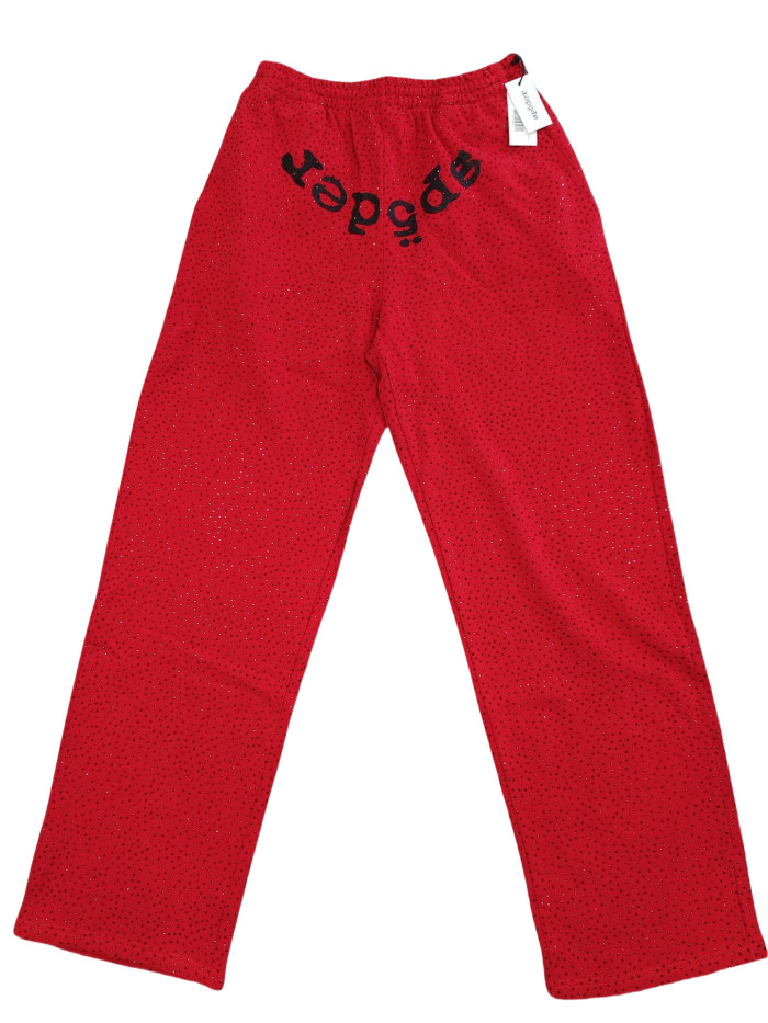 Front and back Rhinestone monogrammed VVS Hoodie & Pants Set 2 colors
