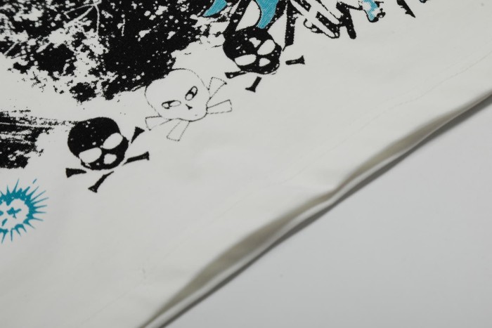 Blues Rage Portrait Print Washed Tee 29090185