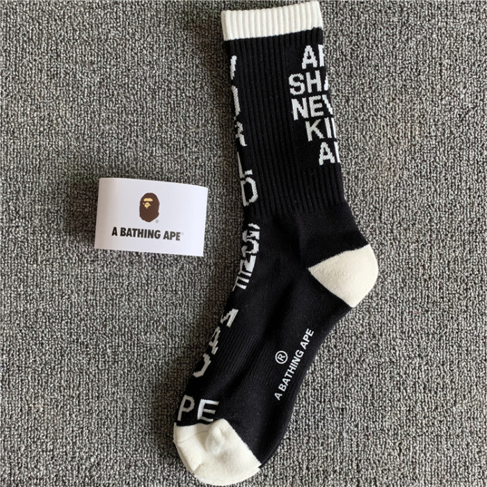 Summer High Street Sweat Wicking Cartoon Socks