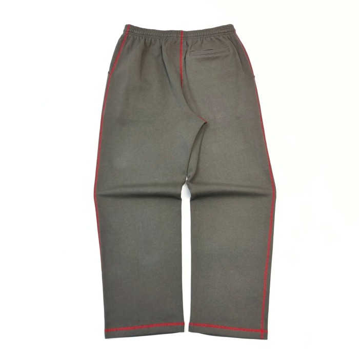 [Big & Tall for weights up to 220 lbs]1:1 quality version Red Stripe Letter Print Hoodie & Pants Set 28777395
