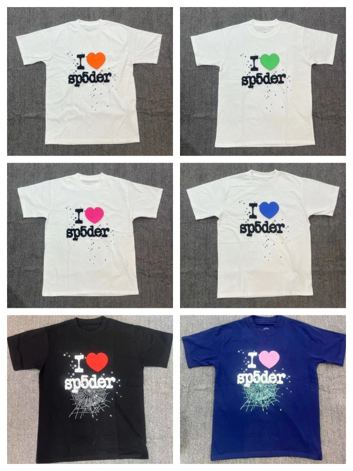 Love Foam Letter Spider Web tee 6 colors