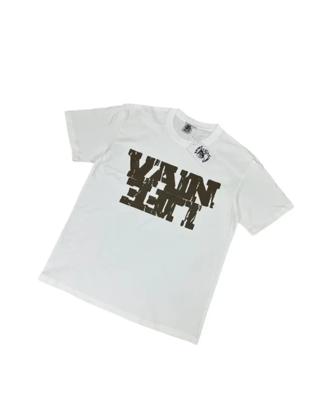 American minimalist fragmented letter design shirt 29062681