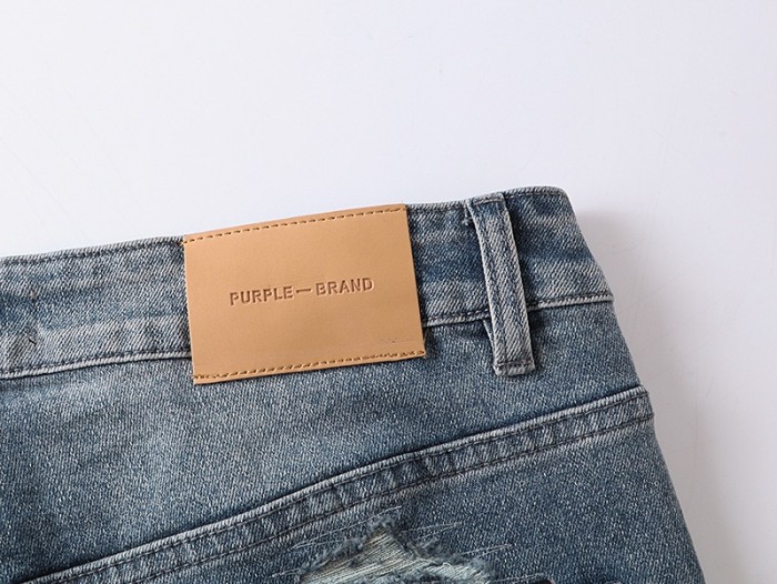 1:1 quality version Ripped Stitch Oil Paint Micro Flare Jeans 28884588