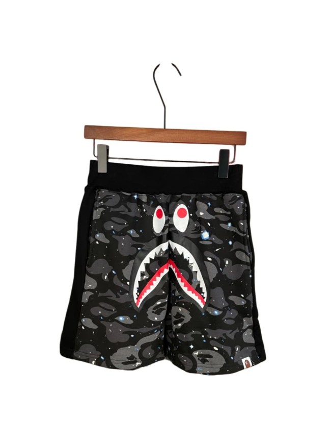 1:1 quality version Shark Starry Sky Side Spliced All-over 3D Printed Shorts 29060745