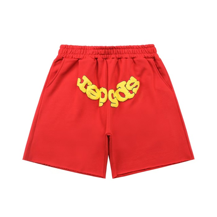 Colorful Graffiti  Spider  & Web Print Streetwear Layered Shorts 19 colors 29097074