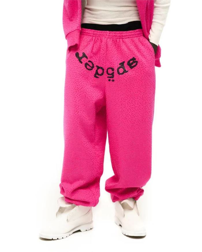 [Big & Tall for weights up to 220 lbs]1:1 quality version Full Diamond Hoodie & Pants Set 28749362