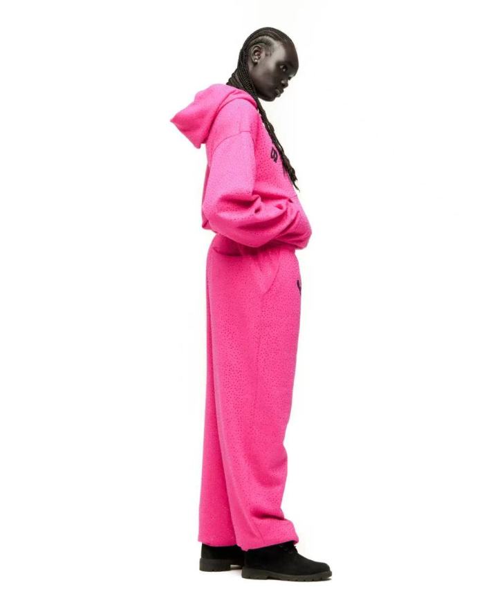 [Big & Tall for weights up to 220 lbs]1:1 quality version Full Diamond Hoodie & Pants Set 28749362