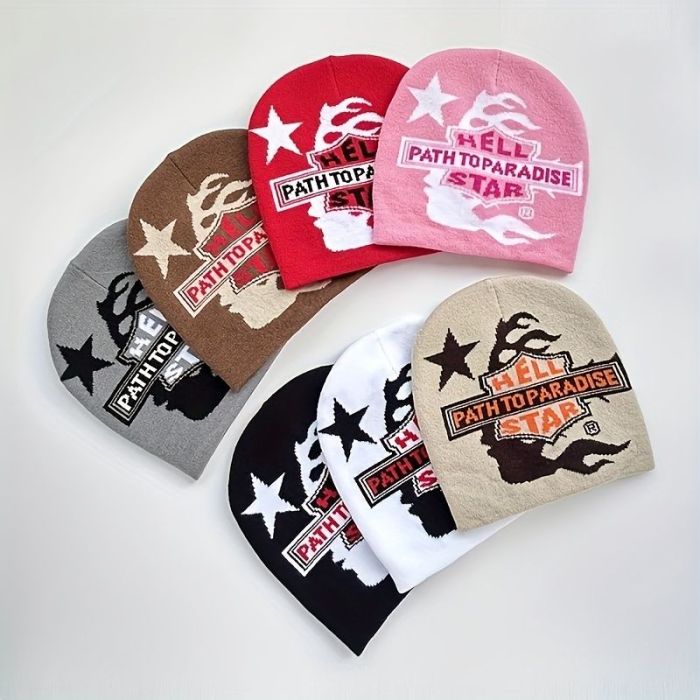 Logo Jacquard beanie 6 colors