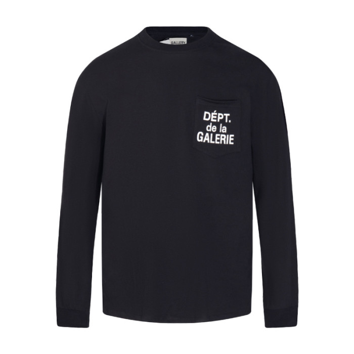 Monogrammed Round Neck Long Sleeve 6 Colors