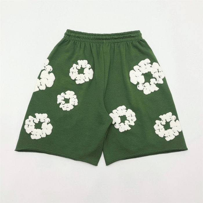 1:1 quality version Classic Kapok Print Drawstring Shorts 10 colors