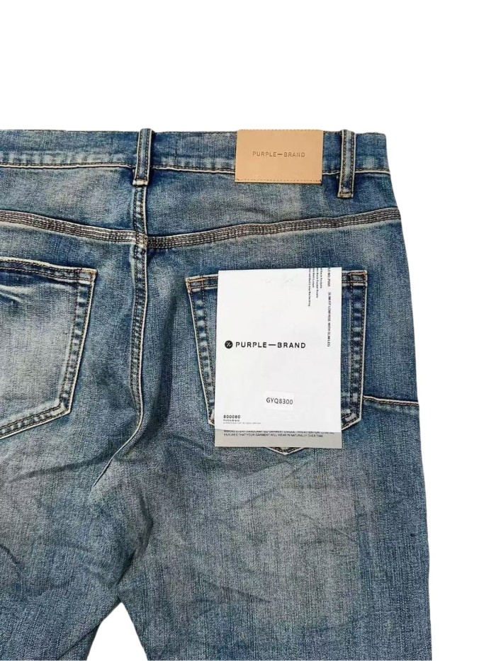 1:1 quality version Pleated blue jeans 28759447