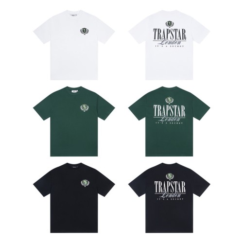 High Street Front Crest And Back Trapstar Logo T-Shirt 3 colors 29080060